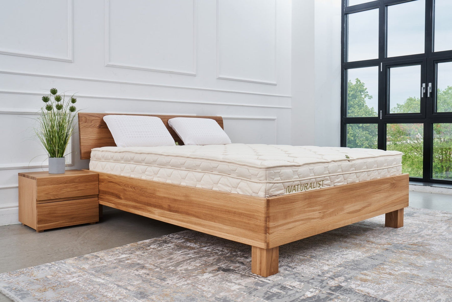 Sparen Sie 15 % | Naturalist Hybrid Matratze 180×200 (fest, verstellbar)